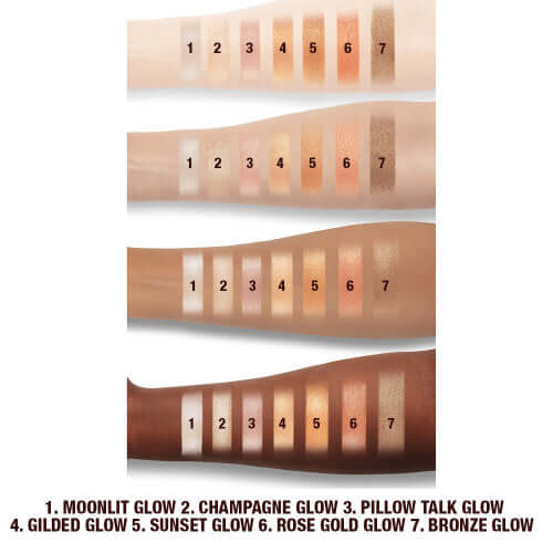 Charlotte Tilbury Glow Glide Face Architect Palette | Makeup Blush Studio