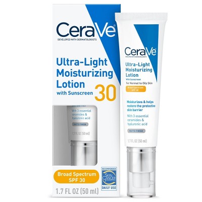CeraVe Ultra-light Moisturizing Lotion SPF 30 | Makeup Blush Studio!