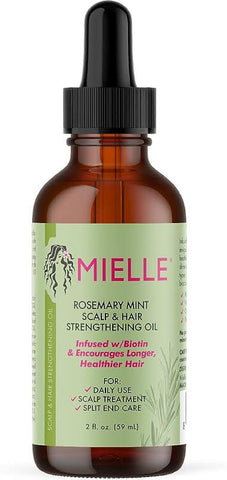 Mielle Rosemary Mint Scalp & Hair Strengthening Oil | Makeup Blush Studio