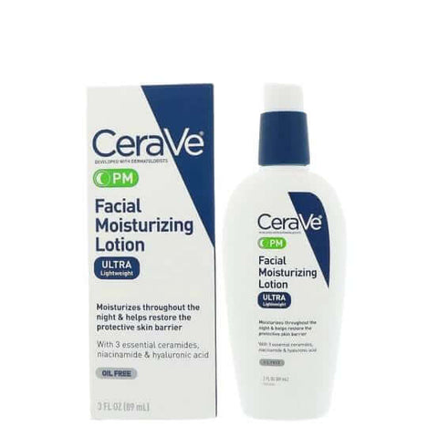 CeraVe PM Facial Moisturizing Lotion | Makeup Blush Studio