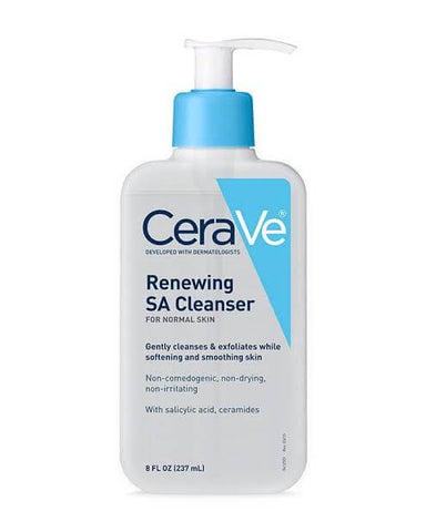 CeraVe SA Cleanser Salicylic Acid Face Wash - 8 oz | Makeup Blush Studio
