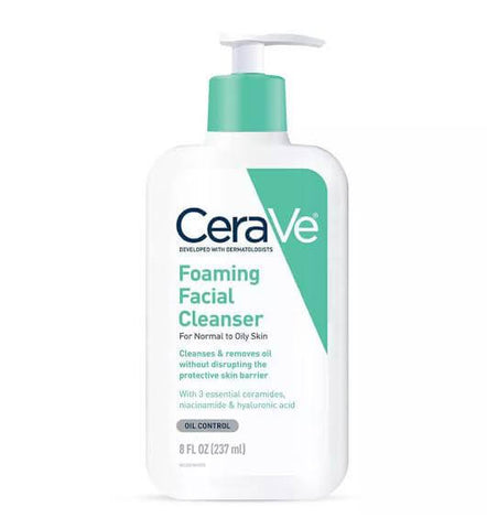 CeraVe Foaming Facial Cleanser | Makeup Blush Studio