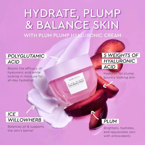 Glow Recipe Plum Plump Hyaluronic Acid Cream | Makeup Blush Studio